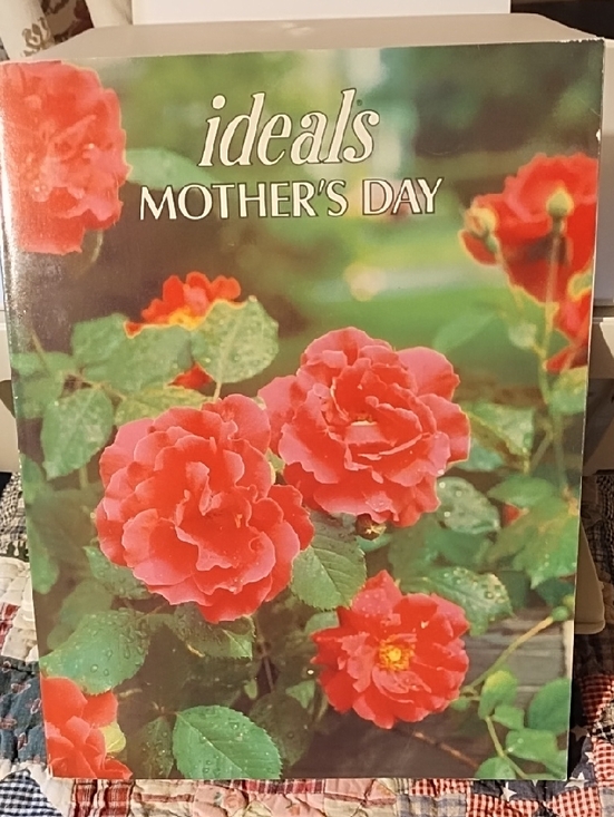 Ideals Other - Mother's Day Coffee Table Book - Red Floral Cover